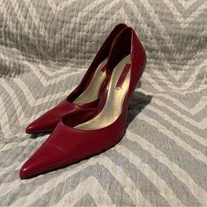 Nine West Red Mundson Heels
